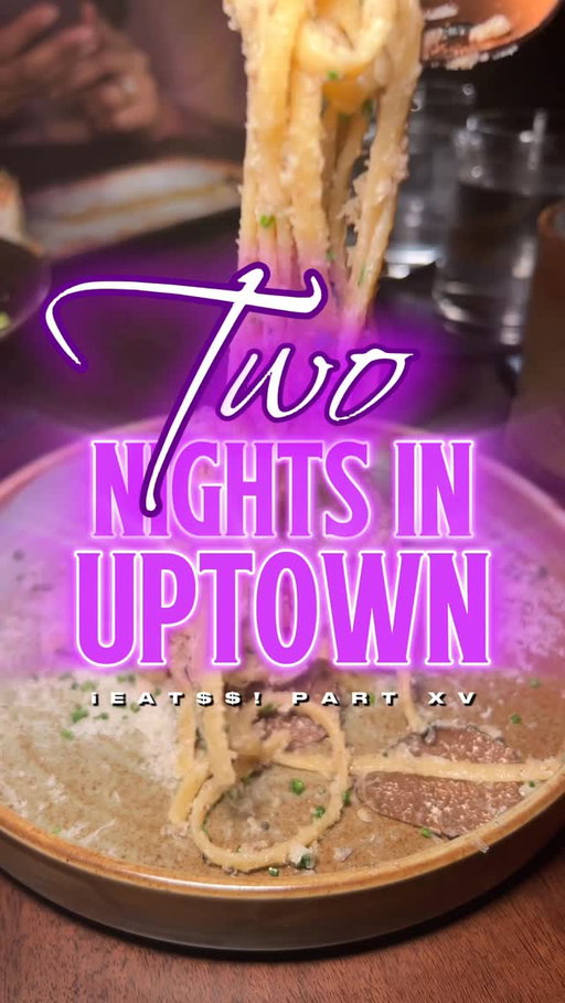 TWO NIGHTS IN UPTOWN: Located in Uptown Charlotte, these two Asian restaurants should be on your list for your next girls’ night out, date night, birthday celebration, etc. Both restaurants bring the VIBE, as the intrigue lies first in the décor, next in the taste and presentation of the dishes and also in the service.

▪️Recommended
✨Highly Recommended
💜Miss Black Foodie Fave

🥢SAVÚ – This Asian Fusion restaurant merges an exquisite dining experience with nightlife entertainment (i.e. fire shows, dj sets).

📍445 W Trade St, Charlotte, NC
📝Paid Parking Available Across the Street from the Restaurant

💜Spicy Rock Shrimp ($18) – Crispy Rock Crust Shrimp tossed in Chef’s Secret Sweet Fiery Aioli

▪️King Crab Crispy Rice ($26) - Crispy Rice topped with fresh King Crab & Creamy Aioli – MBF Note: The highlight of the dish is the king crab and aioli. The crispy rice was a little too crispy, but the taste was on point. 

💜Dragon’s Kiss Prime Sushi Roll ($22)- Tempura Soft Shell Crab, Avocado, Snow Crab Salad, Eel Sauce, Spicy Aioli

💜Black Truffle Pasta ($28) – Linguine tossed with Mushroom Duxelle, Aged Parmesan, Truffle Oil, and fresh Black Truffle – MBF Note: I loved the taste and presentation of the dish, but I thought the entrée was rather small for the price. 

💜Fire Cocktail ($18) - Lunazul Tequila Reposado, Citrus, Passionfruit, Mint, Flame

💜Velvet Lotus ($17) - Tito’s Vodka, St.Germain, Pink Peppercorn, Fresh Mint, Lime, Boba Straw, Boba Jellies

👉🏾Also Featured in Reel:
Pan-Seared Sunfire Salmon

📸Features additional footage by @caiseymae 

🥢SAKU YAKITORI & SUSHI BAR- a chic and upscale two-story Japanese restaurant specializing in robata grilling, top tier sushi dishes, Japanese comfort food and craft cocktails

📍123 East 5th St. Ste 100, Charlotte, NC
📝Accessible via the CTC/Arena Lynx Station

💜Earth & Sea Saku Signature Roll ($25) - tempura lobster, asparagus, avocado, cucumber, topped with  seared ribeye, spicy aioli, eel sauce, scallions, tobiko

💜Japanese Street Corn ($7) - sweet corn ribs, tossed in Japanese mayo, togarashi, parmesan, scallions, yuzu citrus

💜Pork Belly ($11)- sweet & savory char siu, topped with pickled red onions