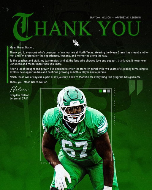Thank you UNT 🦅🧩 #Team110