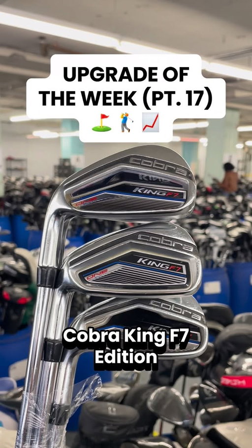 You too can start 2026 strong and prepare for next season ⛳️  
 
The simple secret is to trade & upgrade 📈
 
‼️ The 20% bonus on trades is still going strong 🔄
 
👉 Visit the link in bio to upgrade your set 🏌️‍♂️
 
#golflife #golfaddicts #golfclubs #cobragolf
