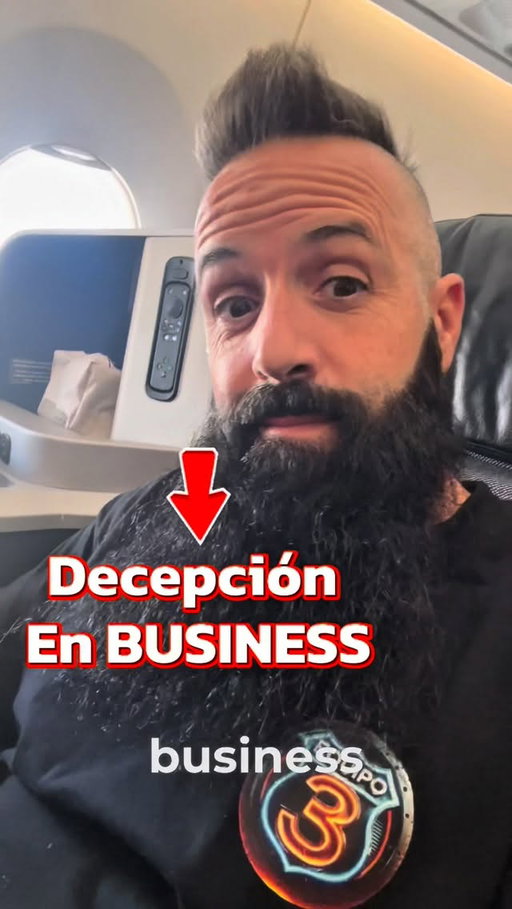 Viaje en Business en Iberia y me llevé una decepción.

Pero teniendo en cuenta que estoy entre el 1% que más ha volado con Iberia en 2025, y que soy el que más veces lo ha contado y el que más platos de macarrones se ha comido… pues oye, si algún día me invita Iberia al Business, podría repetir.