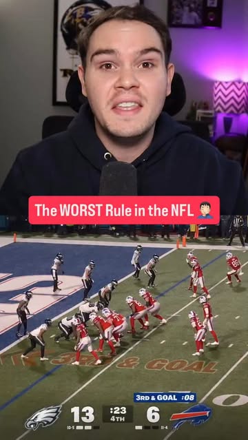 The NFL has to change this rule as soon as possible.

#buffalobills #philadelphiaeagles #nfl #nflfootball #nflnews