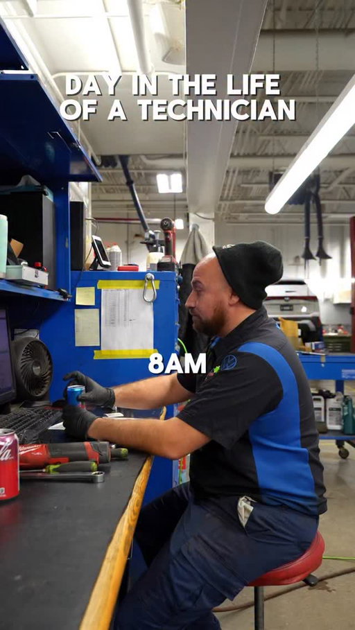 A day in the life of a technician:
Powered by Red Bull and ready to tackle whatever comes through the door. ⚡

#stjamesvw #technicianlife #dealership #redbullenergy #winnipeg
