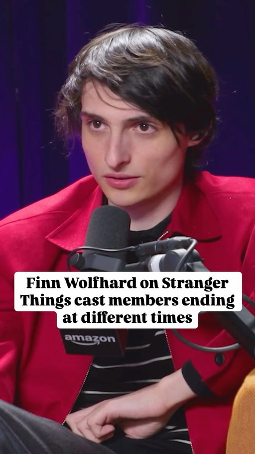 @finnwolfhardofficial says despite wrapping at different times, the whole cast came to set on the last day of filming