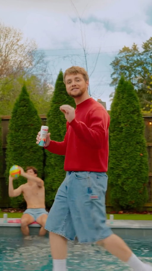 does this make me the new face of @drinkbubblr ?? Go try their new fruit punch’r flav’r in stores now