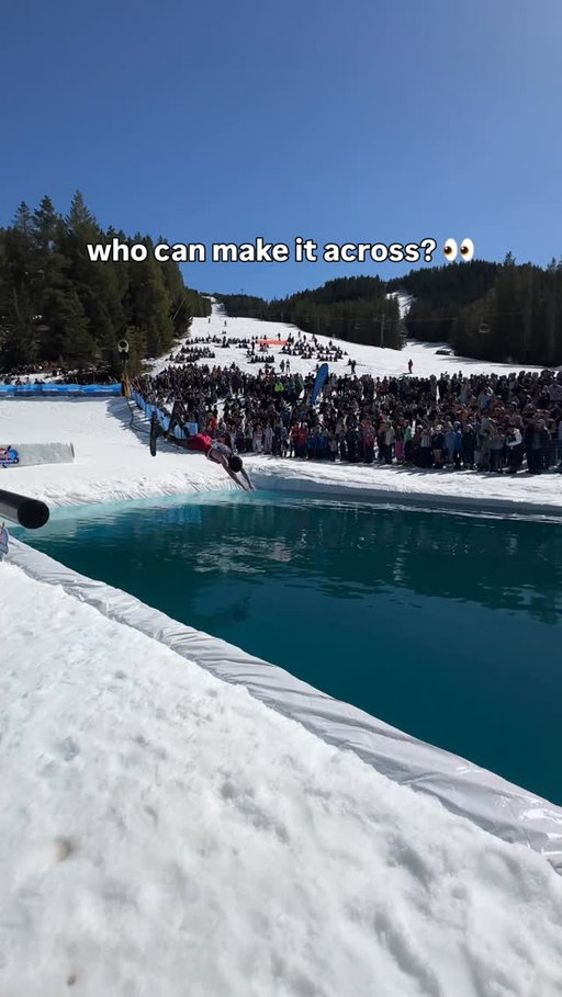 how far are you skimming? 🫡

#Ski #PondSkim #RedBullSlopeSoakers #RedBull #GivesYouWiiings