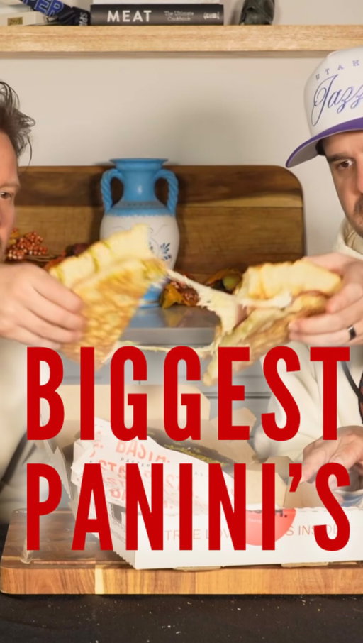 What a sandwich Basta!  Biggest Panini we’ve seen! 

Check out the full episode from this past season (link in the story)

S6 Ep.8 - Basta! @bastapasteria If you didn’t know the meaning of the word before this episode, you for sure will after. Steve my Italian foodie friend joins me at the table again to try everything at this new Italian restaurant in Salt Lake City. More than just pasta, this place has pizza’s, salads, desserts and the biggest sandwiches we have ever seen on this show. You genuinely won’t believe the amount of handmade pappardelle and focaccia in this episode. Poor Steve was so pasta drunk he couldn’t even drive home when we were done with this menu.  He took a longer nap after this episode than my newborn child. Basta, my friends, basta!

If you would like your restaurant’s menu to be featured on Best Thing On The Menu please email the show at: findthebestofbeverymenu@gmail.com.