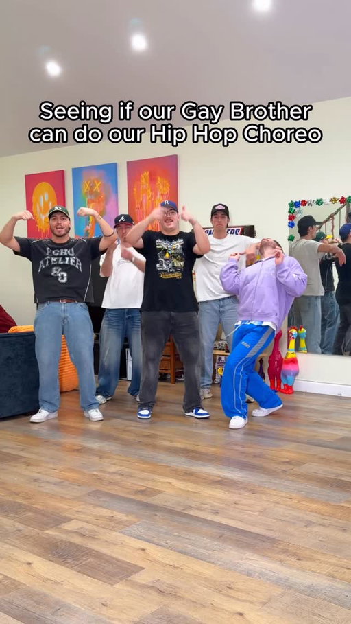 Seeing if our gay brother can do our Hip Hop choreography 🕺
What yall think, how’d he do? 🤔