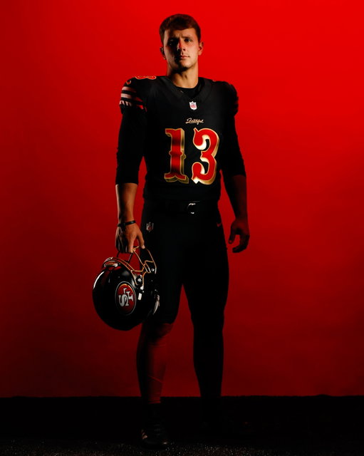 The @49ers will debut their “For the Faithful” NFL x Nike Rivalries uniforms in Week 18 against the Seahawks 🔥

SEAvsSF– Saturday 8pm ET on ESPN/ABC
Stream on #NFLPlus and ESPN App