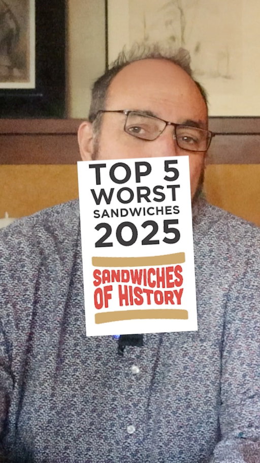 After highlighting some top Olden Tymee and International sandwiches from 2025 in the last two vids, today we look at the failures. Yes, it’s the Top 5 Worst Sandwiches of 2025 on Sandwiches of History. When I went back and reviewed the data from this year’s video I was surprised to not have given a zeroes. But that is due to me leaning on the half point a lot. I guess I figure it’s all food and therefore has to really be just god-awful to the point you wouldn’t touch it even if you were starving (which is probably a pretty high bar tbh). Enjoy?

Snag some Sandwiches of History hoodies, t-shirts, beanies, and more! 
https://www.sandwichesofhistory.com/merch

Come see Sandwiches of History: LIVE! Get tickets here:
https://www.sandwichesofhistory.com/live

Sign up for my weekly recap email!
https://sandwichesofhistory.substack.com/

⁣
⁣
#Top5WorstSandwiches #sandwichgram #oddsandwiches #sandwichesofhistory #historicsandwiches  oldsandwiches oldrecipes sandwichesofinstagram sandwichesofourhistory 2025 YearInReview