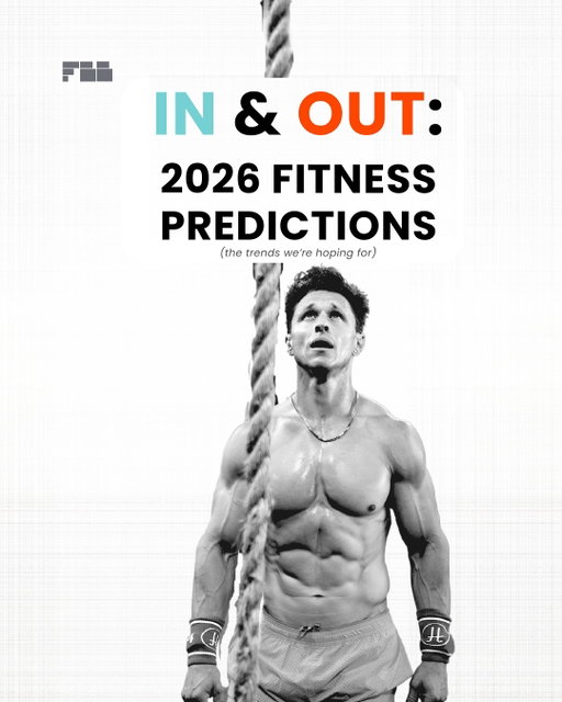 IN & OUT: 2026 fitness predictions

These aren’t hot takes -  and you’ll never see us pushing trends for clicks. This is simply where we hope the industry moves next, for the better.

Some ideas need to be retired (bye, low carb).
Others deserve way more airtime (hello, fiber).

Let us know what we missed. We’re just over here rooting for better training, solid nutrition, and a healthier mindset overall 🤞

#functionalbodybuilding #trends #2026 #fitness #nutrition