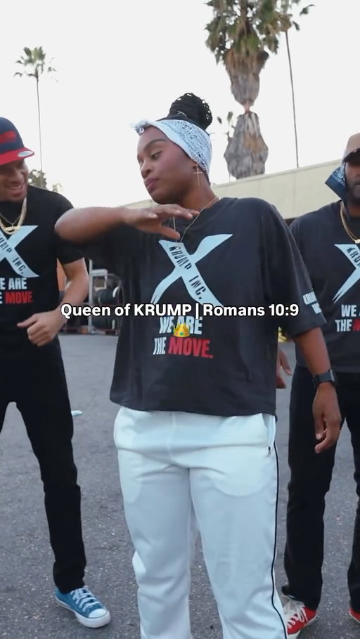 Queen of #Krump 👑 
#JesusIsLord 
#TheBvckIsWorship 
#KingdomRadicallyUpliftedMightyPraise 

🎥: @insageproduction