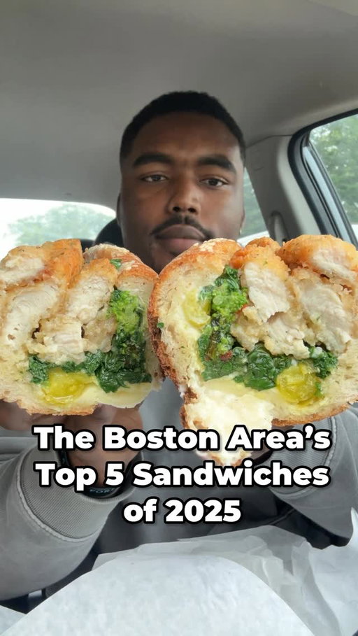 Here are my top five sandwiches in the Boston area of 2025.

Honorable Mentions:
@lamberts_dorchester - buffalo chicken salad sandwich
@themodernbutchershop - turkey bacon barbecue ranch

Top 5:
5. @crushpizza - crispy chicken Caesar
4. @thesquaredeli - Philly Philly sandwich
3. @thesubshopatpastoral - spicy Calabrian chicken sandwich
2. @hemlockbrookline - hot chicken sandwich,
1. @figarosboston - Two Timer
#food #boston #bostonfoodie #bostonfoodies #sandwiches