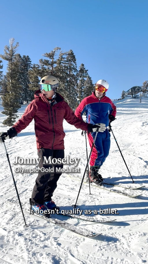 Some people learn ski tricks from YouTube.
Tom learned the worm roll from an Olympic gold medalist.🥇 
Ski with @jonnymoseley is happening tomorrow, December 30th at 1:45 pm in the Funitel Plaza. 🎿 

*worm roll not required to participate. proceed accordingly*