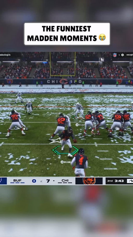 The funniest Madden moments🤣 #madden #madden26 #thegoosetv #fyp #gaming