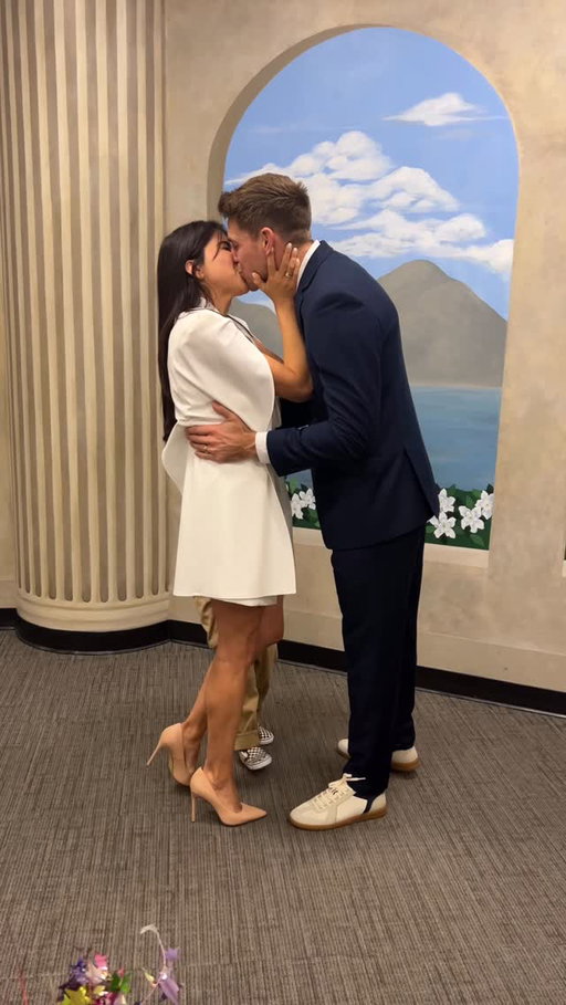 and I’d do it again the exact same way | 12.29 🤍 #anniversary #courthousewedding #myhusband