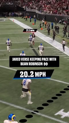 It’s really a track meet on MNF 💨