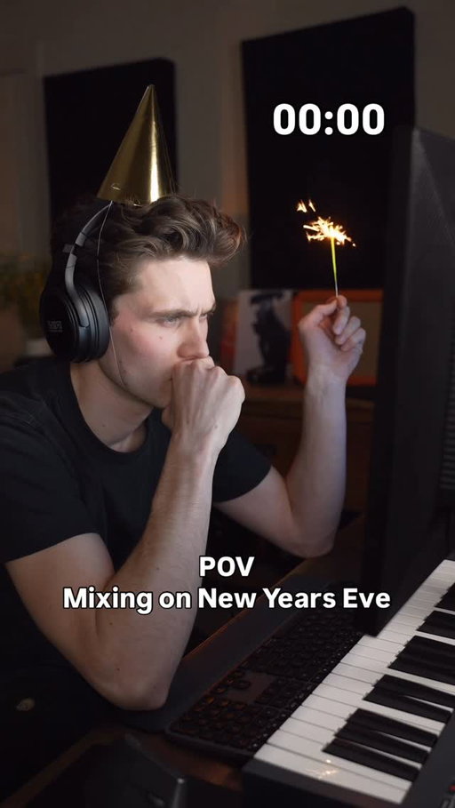 New year, same me.

Thanks for your support this year, wishing you all a happy New Year and all the best for 2026 :)

Music @kennedywilde 
#musicproducer #mixingengineer #newyear 
#mixing #homestudio #NYE 
#producermeme #producermemes #producerlife
