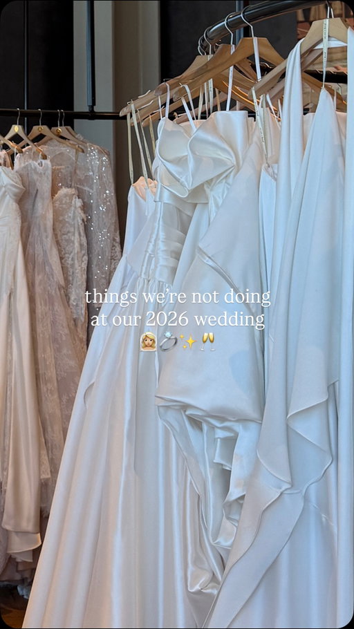 welcome to my wedding countdown series! 💍 we’re just 18 days away from my january 2026 wedding, and today i’m sharing all the things we’re skipping on the big day! 

no judgment from me, just personal preferences! stay tuned for more bridal content as i count down to the finish line and tell me — what did you skip at your wedding? would you change anything? 💍👰🏼‍♀️

 #2026wedding #2026bride #typebbride