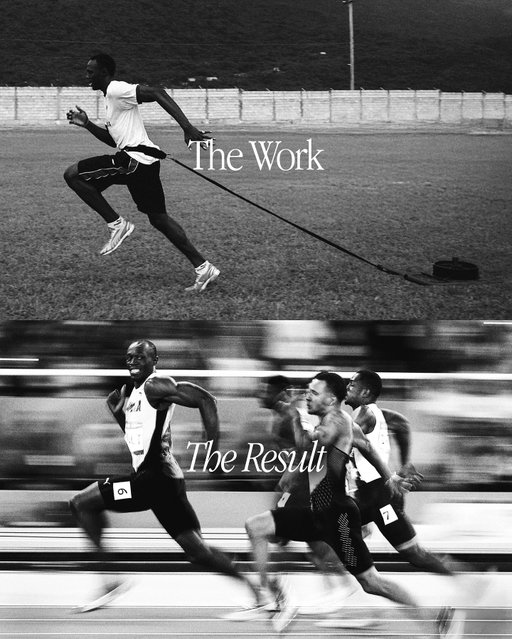 10,000 Hours Of Silence.
For 9 Seconds of Glory…🔒🏁

#TheWorkTheResult 
#UsainBolt 
#IKONICK