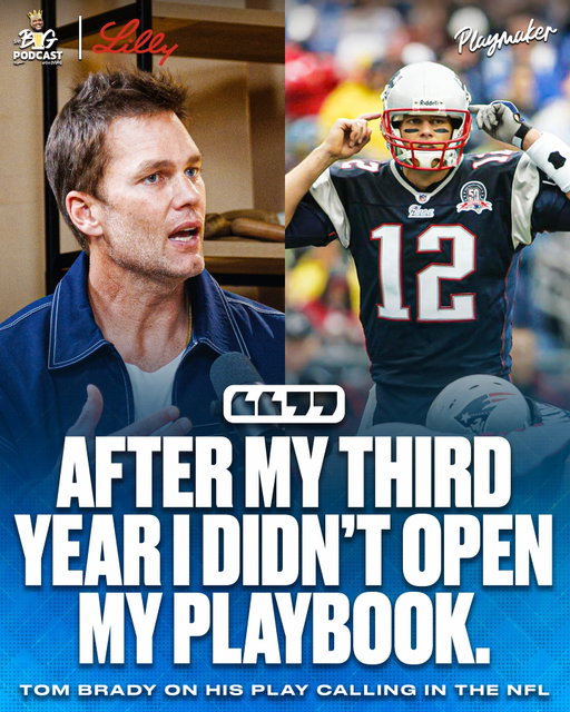 Tom had football photographic memory 👀