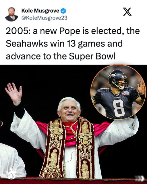 Pope Leo XIV might just be the Seahawks answer after all 👀

(via KoleMusgrove/X)