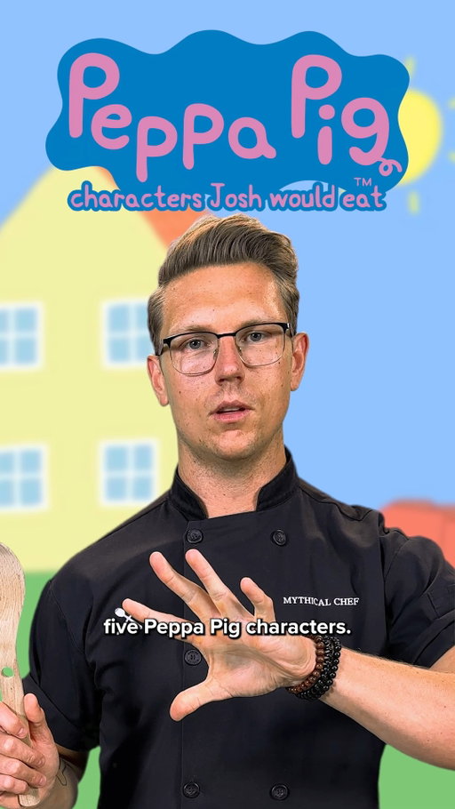 2025 #MythicalKitchen TOP POST 2 of 10 | Josh eats Peppa Pig.