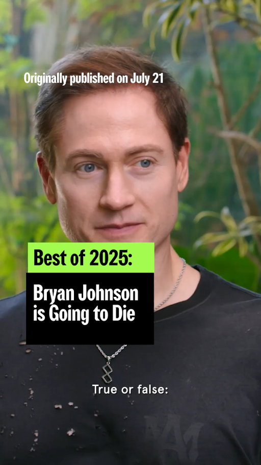 Originally published on July 21, 2025: What does it mean to be healthy in 2025? Bryan Johnson, an entrepreneur and venture capitalist who’s well known for his extreme attempts to slow the aging process, thinks he knows the answer. Does Johnson really have the healthiest body on Earth, as he claims? Will he achieve immortality through AI? WIRED’s Global Editorial Director Katie Drummond visited Johnson’s home in California to sit down with him for WIRED's Big Interview and special Beyond Wellness edition.

Over a 90-minute conversation, Johnson spoke at length about his longevity protocol, his assessment of RFK Jr.’s MAHA movement, and confidentiality agreements that he continues to enforce. He’s also at great pains to convince everyone that this isn’t just about health and longevity. No, like most tech men living in boxy modernist homes and saddled with illusions of grandeur, Johnson has a new holy grail with which to galvanize his faithful following: artificial intelligence, baby.

Tap the 🔗 in bio to read the full Big Interview.