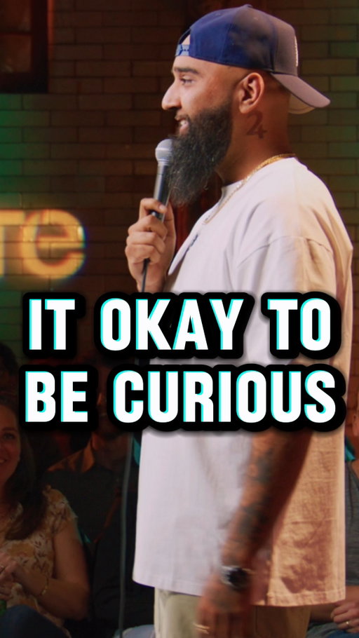 It’s okay to ask questions you know 🙄 

#comedy #standup #curious #brown #pride