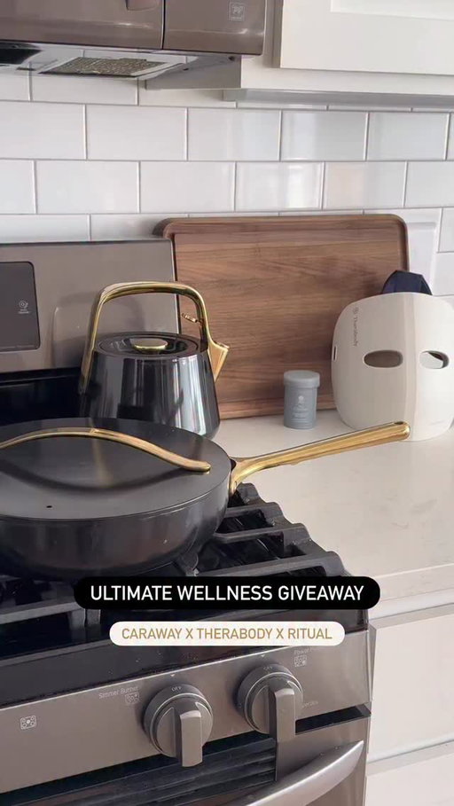 ✨ Wellness Reset Giveaway ✨

New year, new rituals! We’re teaming up with @therabody, @therabodybeauty + @ritual to help you ease into 2026 feeling good.

One lucky winner will receive:
💆‍♀️ TheraFace Mask Glo
🍳 Caraway Fry Pan Trio + Tea Kettle
💊 2 Ritual Vitamins of your choice

To enter:
✨ Follow all three brands
✨ Tag a friend in the comments
✨ Bonus: Share this post to your story for an extra entry

Giveaway ends 12/31. US only. This giveaway is not sponsored by Instagram.