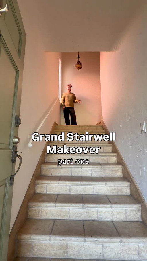 A magical stairwell makeover is officially underway ✨ As the home’s main entry moment, this space sets the tone and deserves a true first-impression moment. What would you do with this stairwell?
#DIY #LoneFox #RoomMakeover #InteriorDesign