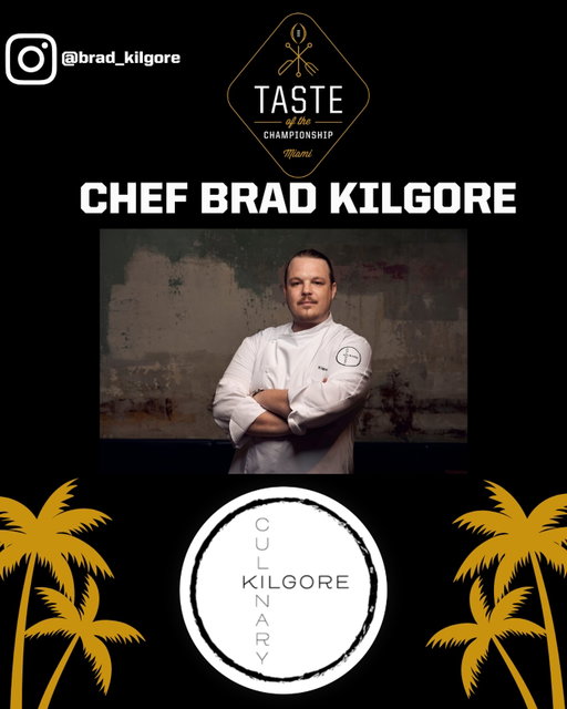 🍽️ CHEF REVEAL 🍽️
 
We’re excited to welcome Chef Brad Kilgore as the second host chef at Taste of the Championship Miami! 🌴✨
 
A five-time Miami Chef of the Year, Chef Kilgore is one of the most celebrated culinary talents in South Florida. Named one of Food & Wine Magazine’s Best New Chefs in America, he is known for his innovative approach to modern cuisine, refined technique, and boundary-pushing creativity, bringing extraordinary artistry to Championship Weekend’s signature culinary experience.
 
Join us as top chefs come together for an unforgettable night of food, culture and championship energy 🏆🔥
 
📍 Club M2, Miami Beach
📅 Sunday, January 18th 2026 5-8PM
🎟️ Link in bio
#CFBPlayoff
#TasteOfTheChampionship
#TOTC2026