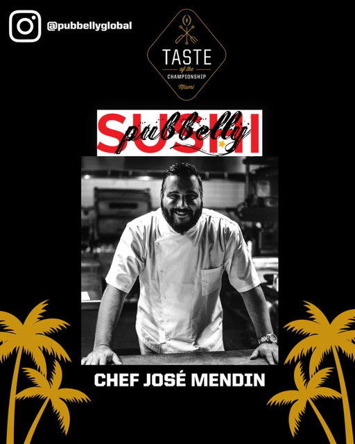 🍽️ CHEF REVEAL 🍽️
 
We’re excited to welcome Pubbelly Sushi, led by Chef José Mendín, as one of the featured chefs at Taste of the Championship Miami! 🌴✨

A five-time James Beard Award semifinalist and co-founder of the Pubbelly Restaurant Group, Chef Mendín is known for his bold, hyper-creative fusion of Japanese and Latin-inspired cuisine. Classically trained in Miami, London, Spain, and at world-renowned kitchens including Nobu Miami and Nobu London, his culinary journey spans global technique, innovation, and storytelling. What began in 2010 as a chef-driven neighborhood gastropub has since become a Miami staple and a permanent place on both locals’ favorites lists and visitors’ must-try dining experiences.
 
Join us as top chefs come together for an unforgettable night of food, culture and championship energy 🏆🔥
 
📍 M2 Nightclub, Miami Beach
📅 Sunday, January 18th 2026 5-8PM
🎟️ Link in bio
#CFBPlayoff
#TasteOfTheChampionship
#TOTC2026