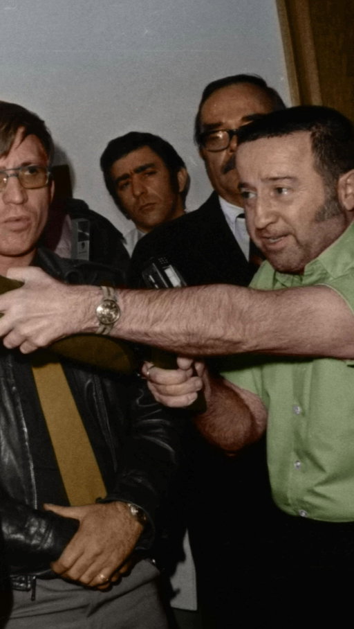 On Feb 8, 1977, Tony Kiritsis took mortgage broker Richard Hall hostage, rigging a 12-gauge shotgun with a “dead man’s wire”, leading to a standoff that was broadcast live and lasted about 63 hours. 

His revolution was televised. DEAD MAN’S WIRE is out limited on Jan 9 and nationwide Jan 16.