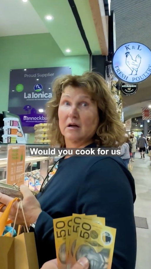 Paying strangers to cook for me #cookingchallenge #cookforme #cooking #australia