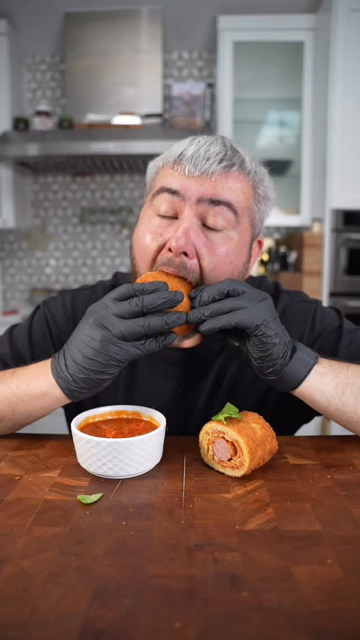 Pasta Hot Dog