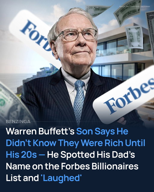 Peter Buffett grew up in what felt like an ordinary middle-class home. No private jets. No mansions. No constant reminders that his father, Warren Buffett, was one of the wealthiest people in the world.

He says he didn’t truly realize the scale of their wealth until his 20s. The moment came when he saw his dad’s name on the Forbes billionaire list and mentioned it to his mom. They laughed, because nothing about their daily life felt different.

Warren Buffett explained that this was intentional. The kids went to public school. They rode the bus. The family stayed in the same Omaha house Warren bought in 1958 instead of upgrading to something flashy.

He said the goal was simple. Live the life they actually wanted, not the lifestyle people expected. There was no pressure to show off wealth, and no reason for the kids to feel special because of money.

Warren even worked out of a small room at home for years with no staff. He believed that keeping life grounded would help his children develop their own identities.

So when Peter finally realized how rich they were, nothing really changed. Their values were already set.

Today, Warren Buffett still lives in that Omaha house. And his approach to wealth remains the same: success is measured by the life you live, not the image you project.