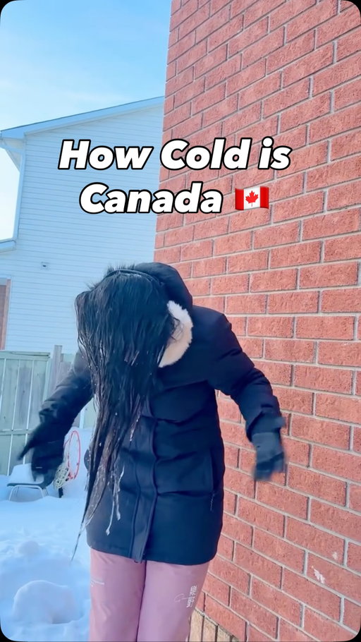 This is what Canadian winter does in seconds ❄️🥶
No filter. No edits. Just extreme cold 😳🇨🇦

#CanadaWinter
#FrozenHair
#OnlyInCanada
#WinterShock
#ViralReels 

Canada winter extreme, frozen hair challenge, –30 degree Canada, winter reality Canada, cold weather shock , indians in canada , life in canada , canada vlog hindi