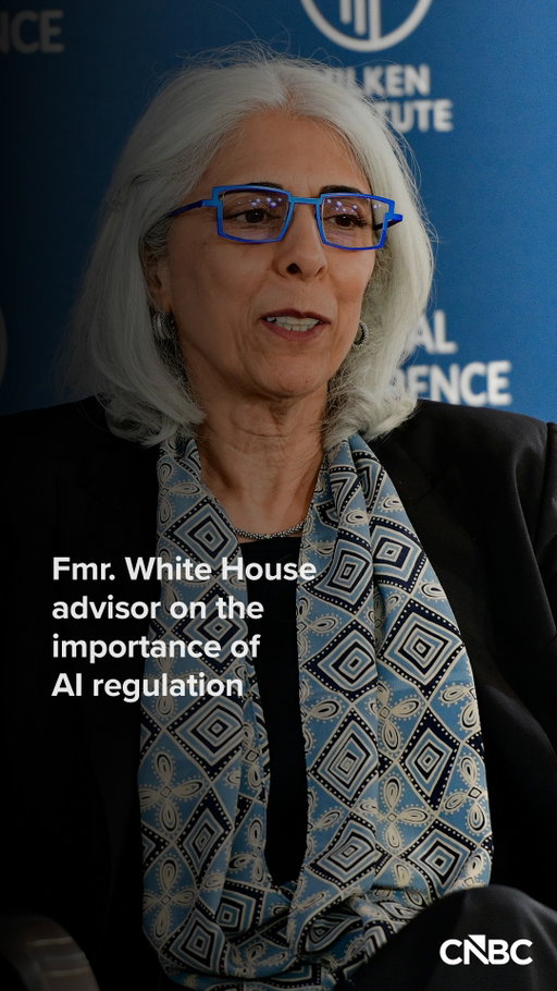 Arati Prabhakar, a former White House science and technology advisor and former head of DARPA, the government agency behind many breakthrough technologies, discusses the importance of regulating AI.

Listen to the full CNBC Changemakers and Power Players podcast at the link in bio.