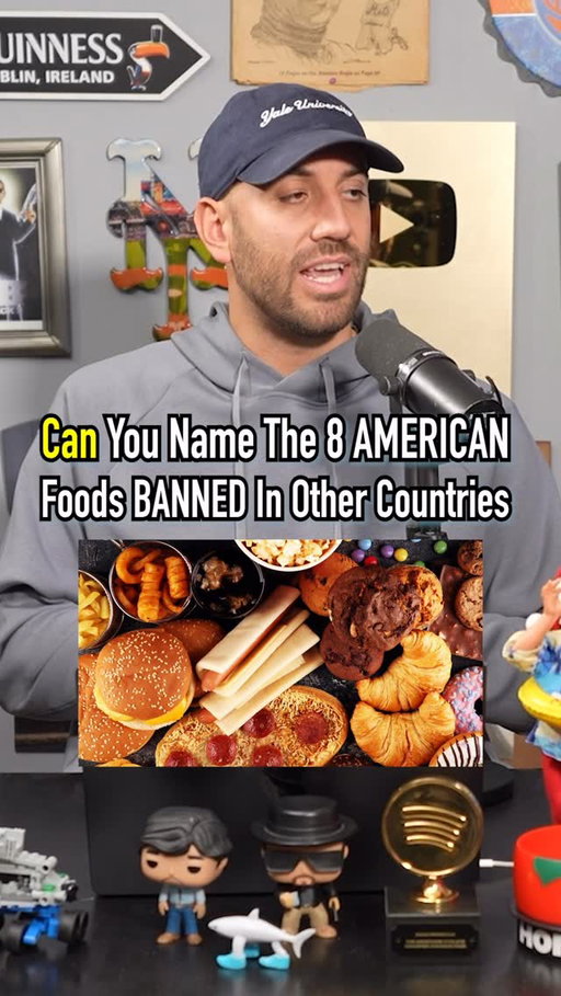 8 BANNED American Foods In Other Countries! Are You Still Eating These?