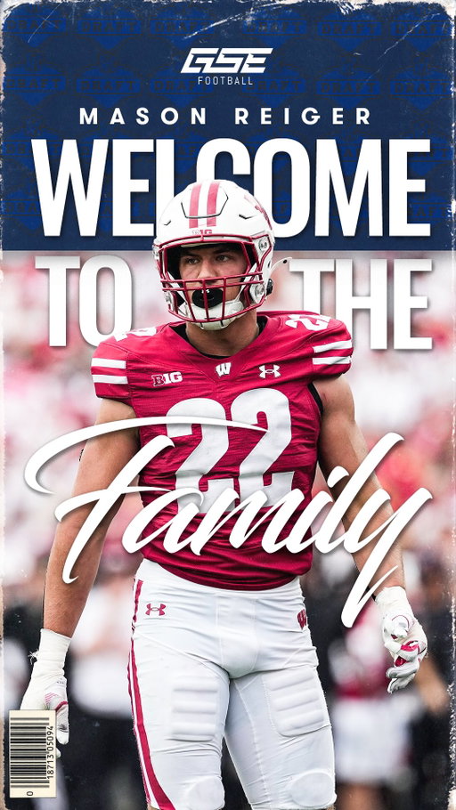 We are thrilled to welcome LB @mason_reiger to the GSE Family! 🔥

#GSEWorldwide #NFLDraft