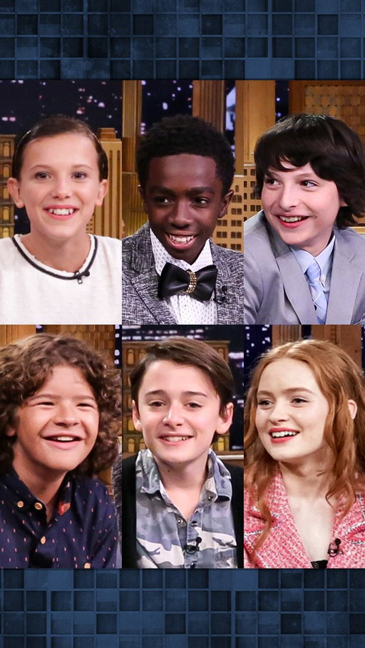The @strangerthingstv kids grew up before our very eyes 🥹 #StrangerThingsOnFallon #FallonTonight
