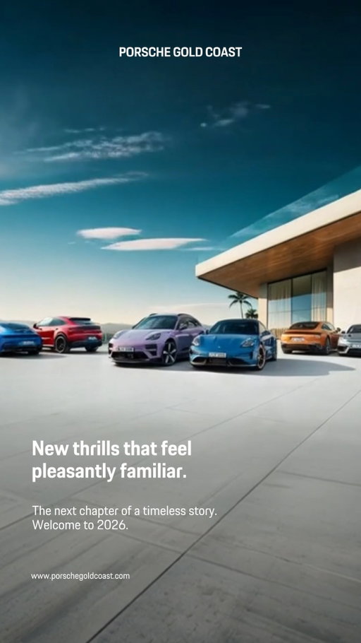 The perfect start to a new year begins in the driveway. From the classic silhouette to the latest innovation, we’re bringing our heritage into 2026.
Experience new thrills that feel pleasantly familiar.
#Porsche #PorscheGoldCoastNY #PorscheMoment #TimelessMachine #DrivenByDreams #2026
