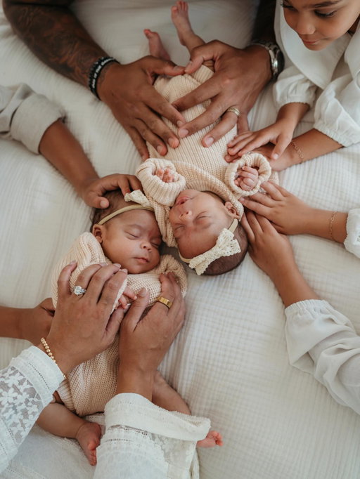 There aren’t adequate words to describe what this year has meant for us. We couldn’t dream this up even if we tried. God loves us so much, and trusts us so much, He gave us another set of twins. If you have been here on this journey with us, then you know they are nothing short of miracle. Thank you for being here with us, we love you all!🫂🤍