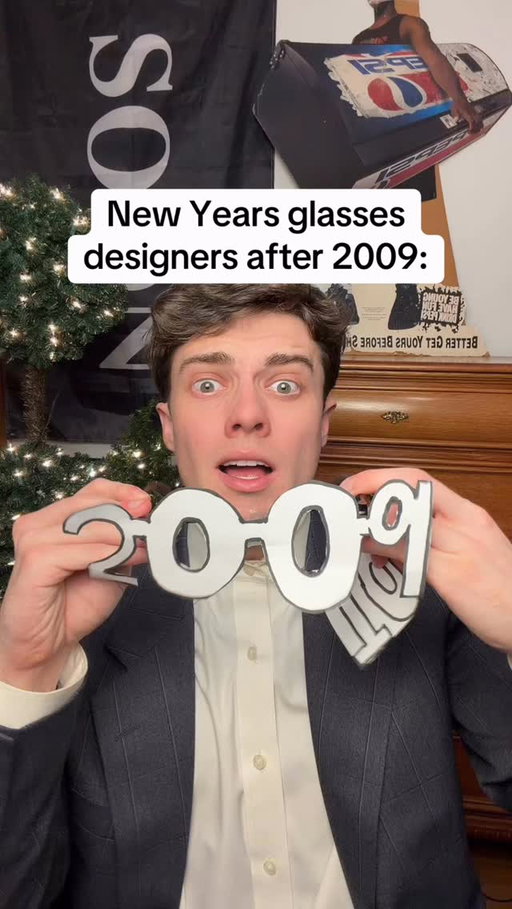 This years glasses are so buns 😔🎉 #reels #newyears #okcron