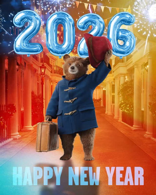 Wishing you all a very happy New Year! 🎆 Thank you for visiting us in 2025, and we look forward to welcoming many more visitors in 2026.

#PaddingtonBear #NewYearsEve #2026