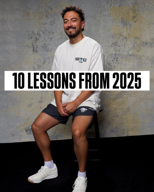 2025 was special… and exhausting 😂
A lot of reps. A lot of growth.

Trying something new and actually reflecting on what I learned this year.