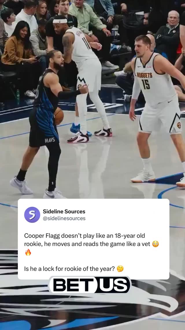 Cooper Flagg is now the overwhelming favorite to win ROTY (-500) is he a lock? @betus_official

225% signup bonUS with BetUS