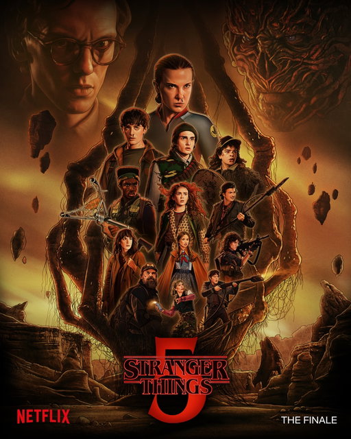 the series finale of stranger things. out now. 
🎨 @kylelambertartist