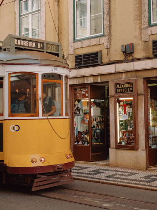Lisbon bits and bobs. Apparently I’m still charmed by the novelty of the yellow trams winding around beautifully lit cobbled streets. You won’t catch me crammed into one like a sardine though, I’ll be huffing and puffing up the hills in probably not very sensible footwear, keeping an eye out for the beautiful historic haberdashers, pharmacies and quiosques that Lisbon is still home to. We grabbed bifanas for lunch- if TikTok is anything to be believed, As Bifanas do Afonso is the place to go. This meant there was a queue when we arrived, so we reluctantly joined to see what the fuss was about. I’m certainly not new to bifanas, a cheap Portuguese staple of marinaded pork in a roll (add mustard to taste), so I was curious to see what the hype was about. No shade to Sr. Afonso, but it was simply that- a bifana equivalent to just about every other bifana I’ve eaten (minus the McBifana…😬). Certainly can’t knock it, but worth queuing for and sitting on a pavement edge to eat? Perhaps not if you can find another around the corner. Still, lunch for €3 isn’t bad.