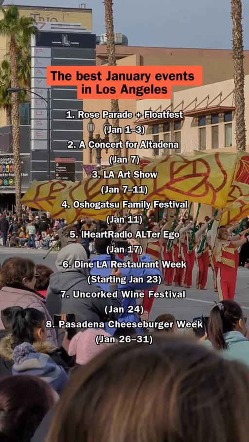 Happy January, Los Angeles! ✨

With the holidays behind us, this first month of the year sparks images of a long plod through gray skies and chilly temperatures for most of the country—but not so here in L.A.

Tap the link in our bio for the full list of the best events happening in L.A. this month!